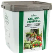 Adano Ekologiskt kycklinggödsel 5 L