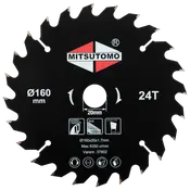 Mitsutomo Rundsavsklinge Ø160 x 20 mm 24T