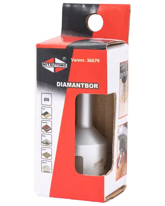 Mitsutomo Diamantbor 8 mm