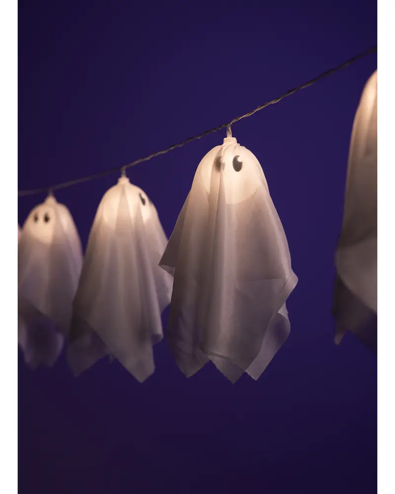 Ljuslinga med 8 spöken