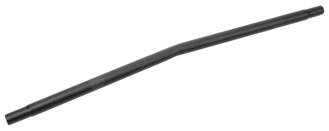 Sort varmekrympeslange, cylindrisk og fleksibel, designet til isolering og beskyttelse af elektriske ledninger. Krymper ved opvarmning for at give tæt pasform omkring kabler.