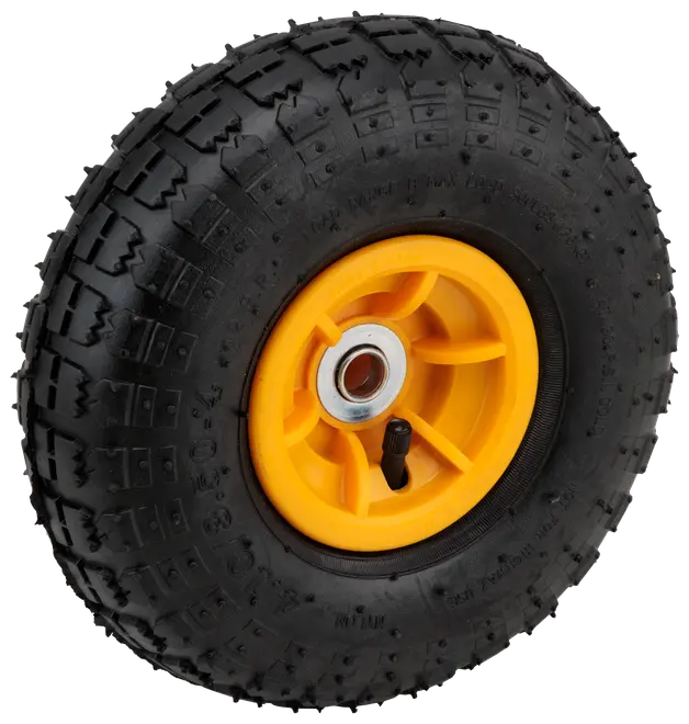 Hjul till dragvagn plast