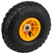 Hjul till dragvagn plast