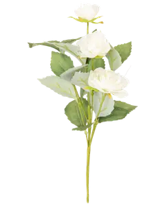 Konstgjord blomma 30 cm - vit
