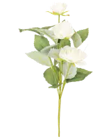 Konstgjord blomma 30 cm - vit