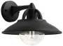 PHILIPS Cormorant E27 vägglampa - svart