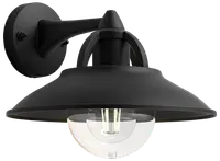 PHILIPS Cormorant E27 vägglampa - svart