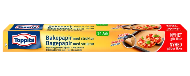 Toppits bagepapir 14 ark