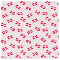 Dannebrog servietter 20-pak assorterede varianter