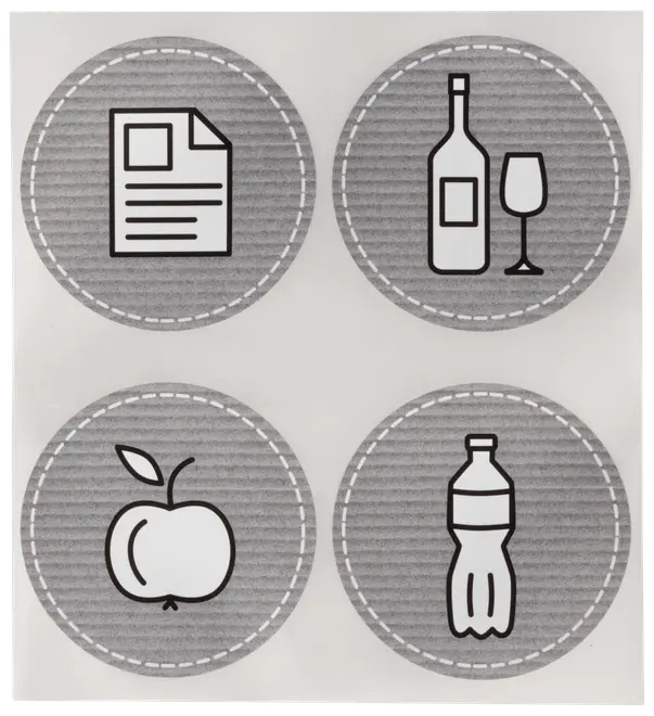 Förvaring för återvinning 3 st 