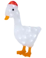 Gås med tomteluva 34 cm