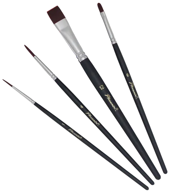 Phoenix Penselsæt til akryl- og oliemaling