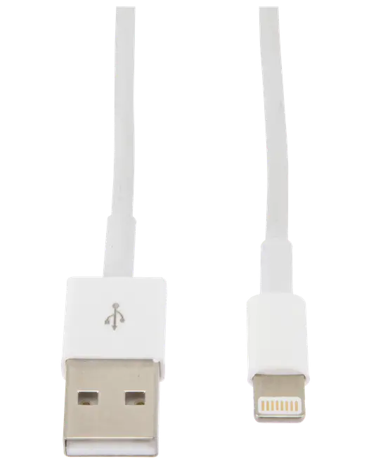 Sinox lightningkabel vit 2 m