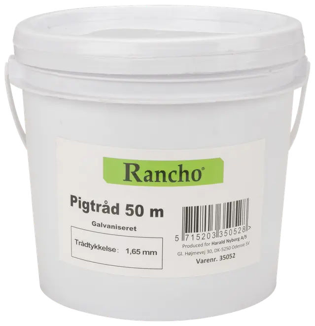 Rancho Pigtråd galvaniseret 50 m