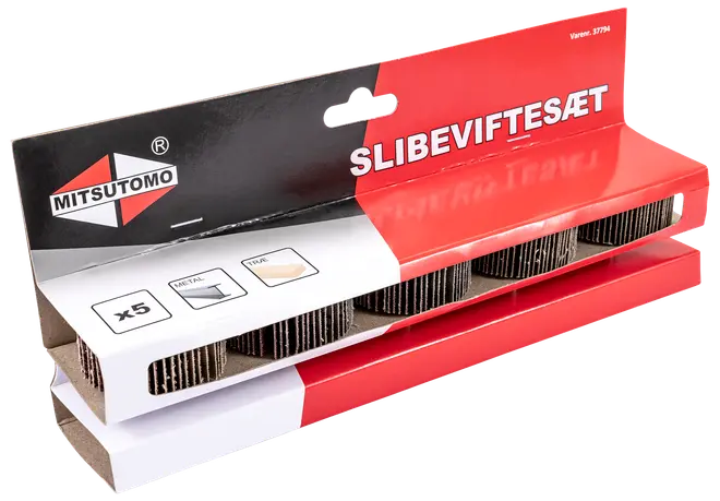 Mitsutomo Slibevifte 5 dele