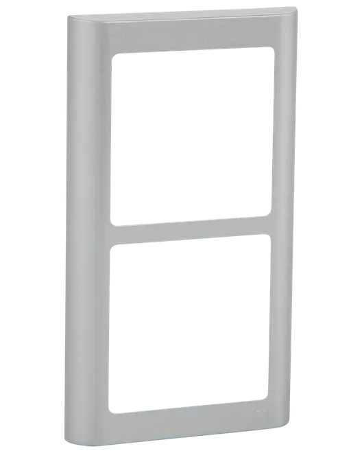 LK FUGA Design ramme SOFT 63 2 x 1 modul - stål