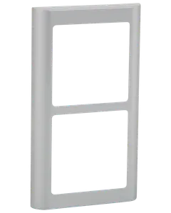LK FUGA Design ramme SOFT 63 2 x 1 modul - stål