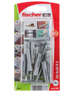 Fischer Dyvel uni UX 6 x 35 mm RSK 10-pak