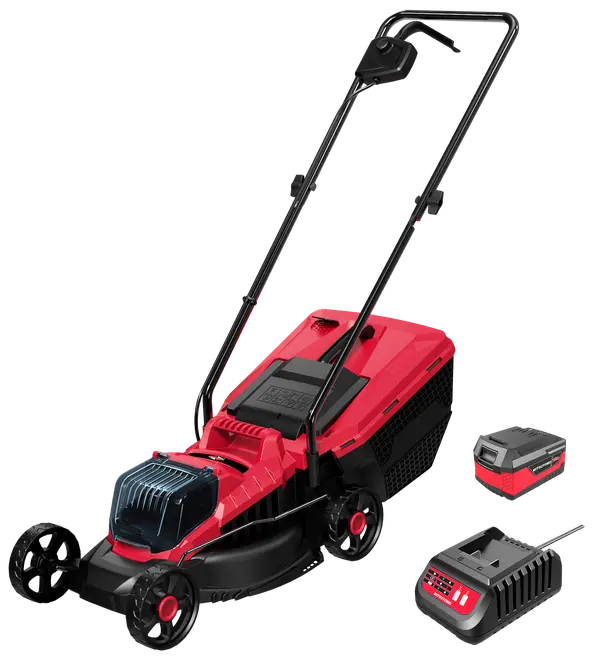 Mitsutomo Plæneklipper 18V 32 cm inkl. batteri