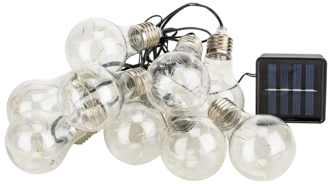 SARTANO Ljusslinga 10 glödlampor