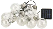 SARTANO Solcellelyskæde 10 pærer