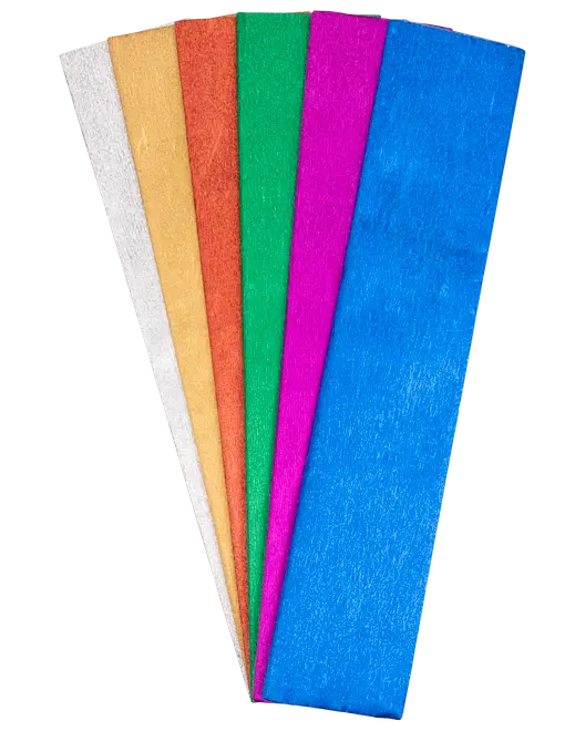 Crepepapper metallic 6 ark