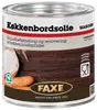FAXE køkkenbordsolie, hvid, til behandling og renovering af køkkenbordplader i træ. Fødevarekontakt godkendt. Metal dåse med låg, 0,75 liter.