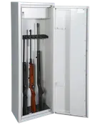 Våbenskab til 9 våben - med overskab