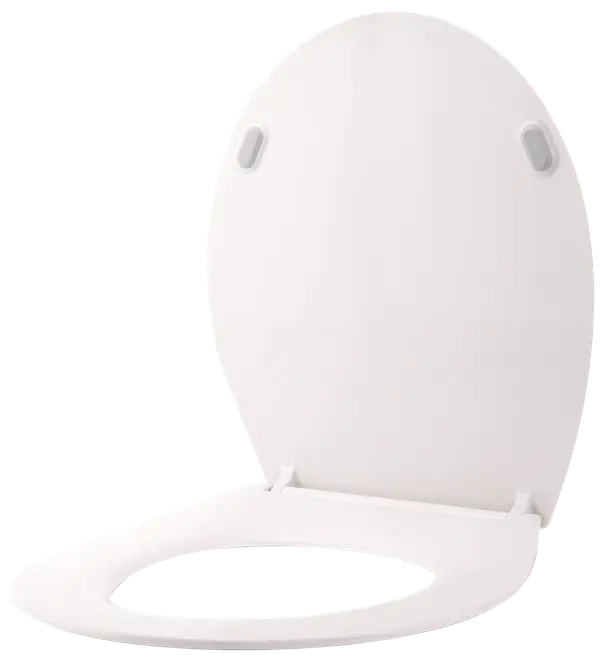 CARLSBAD Toiletsæde slimline softclose - hvid