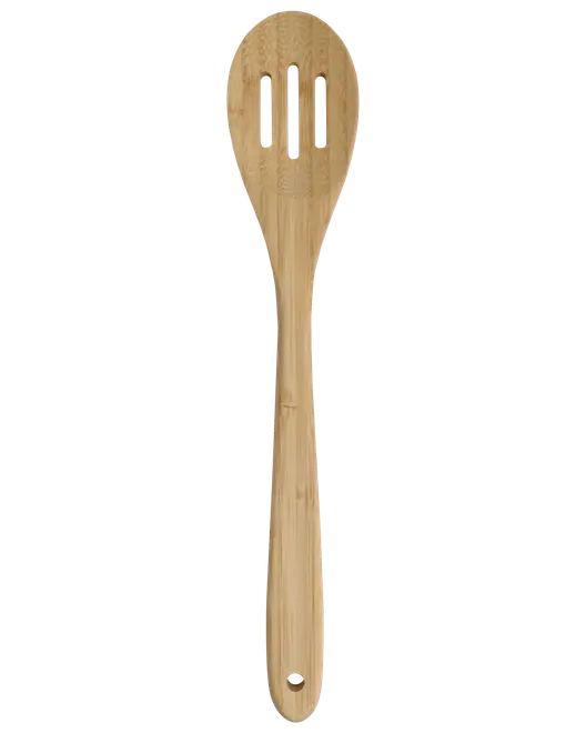 SJÖBO Grydeske med huller i bambus L. 32 cm