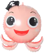 Folieballon 44 cm - Blæksprutte