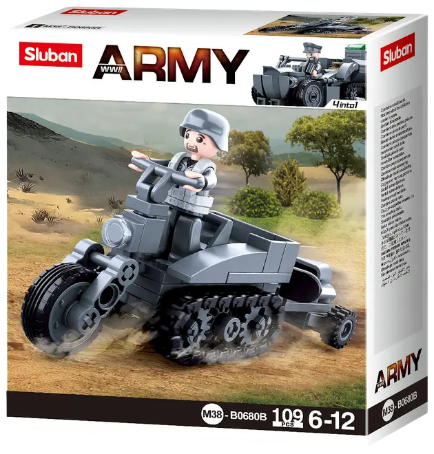 Sluban Army M38-B0680 - assorterede køretøjer