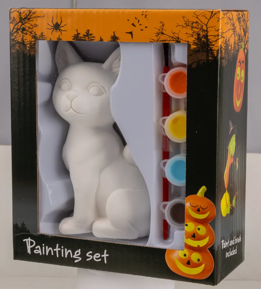 Halloween - måla dina egna figurer