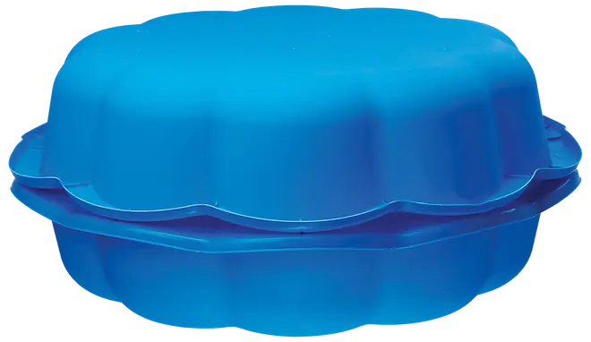 Sandlåda/badbassäng blå