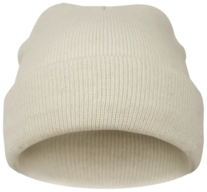 Strikket hue One size - Hvid