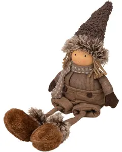 Nissepojke m. dinglande ben 51 cm