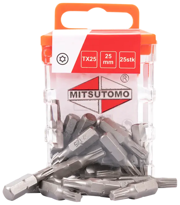 Mitsutomo bits TX25 25 mm 25-pack