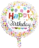 Folieballon 33 cm - Happy birthday