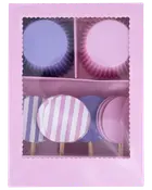 Muffinforme 24-pak - Lilla og lyserød