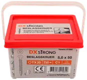 Beslagskrue 5,0 x 50 mm 250 stk.