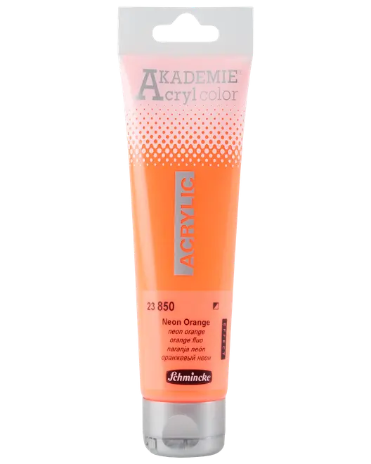 Akrylfärg neonorange 120 ml