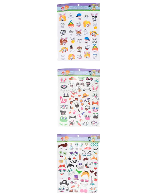 Klistermärken för påskägg 