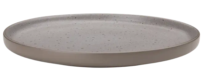 SJÖBO Tallerken stentøj Ø26 cm - brun