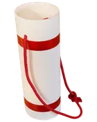 Märkning för långt gods - röd/vit