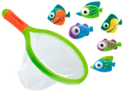 Play Fun - Fiskespel med nät och 6 fiskar