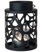 Lanterne 20 cm - sort