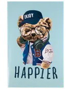 Kort med kuvert 11x17 cm - bjørn