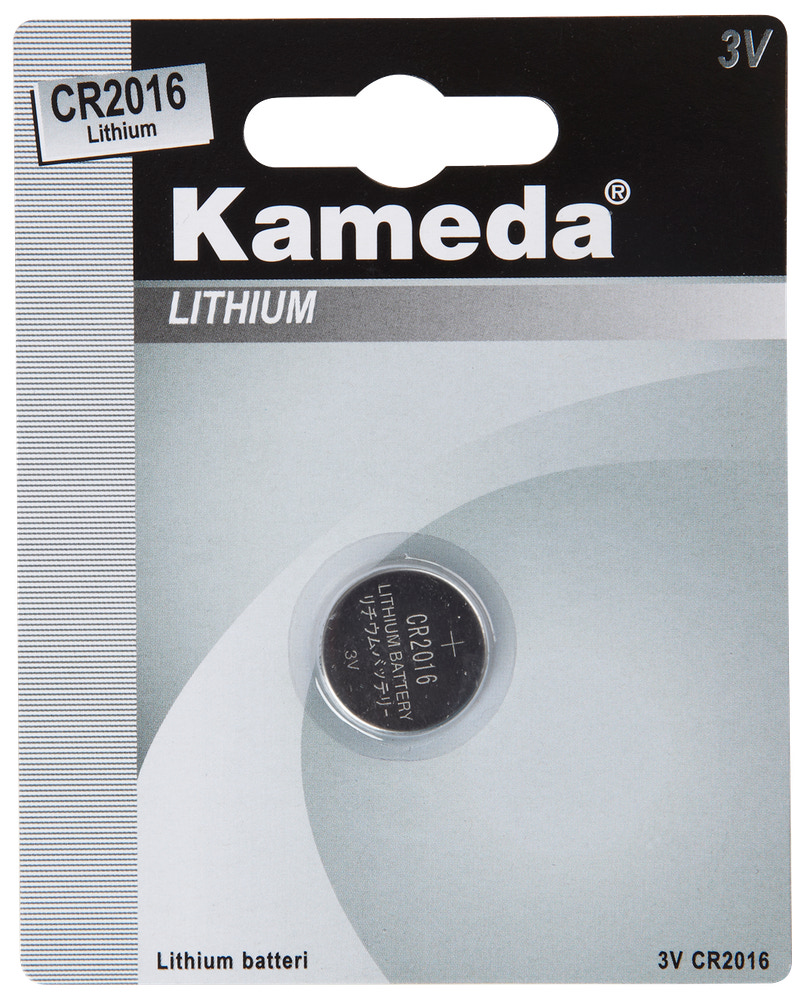 Kameda Lithium batteri - CR2016