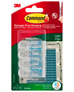 Command™ Light Clips för utomhusbruk