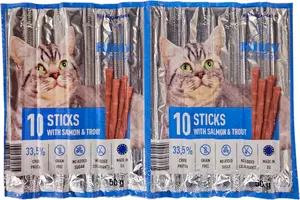 Sjöbogårdens Kattesnack med laks & forel 10-pak